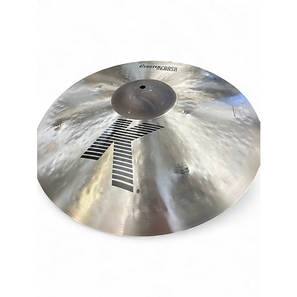 Used Zildjian 18in K Cluster Crash Cymbal
