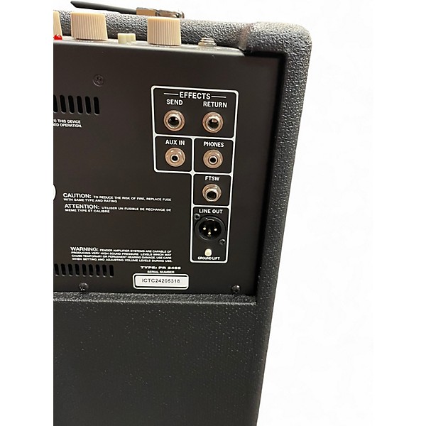 Used Fender Rumble 100 1x15 100W Bass Combo Amp