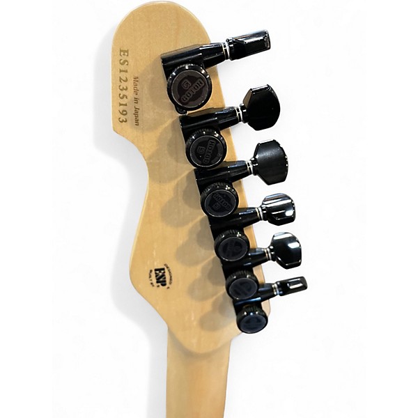 Used ESP E-II SN-II BLUE NATURAL FADE Solid Body Electric Guitar