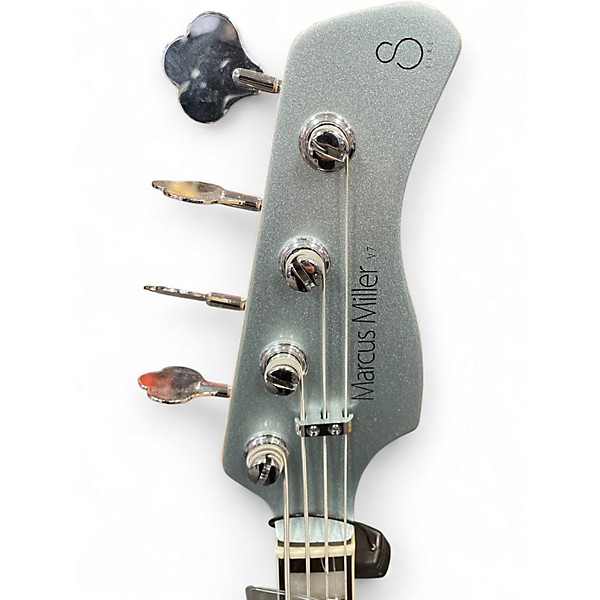 Used Sire Marcus Miller V7 Alder Lake Placid Blue Electric Bass Guitar