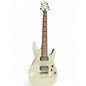 Used Schecter Guitar Research Demon 7 String Pearl White Solid Body Electric Guitar thumbnail