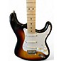 Used Squier Stratocaster 3 Tone Sunburst Solid Body Electric Guitar