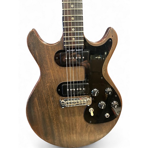 Vintage 1966 Gibson Les Paul Melody Maker Natural Solid Body Electric Guitar