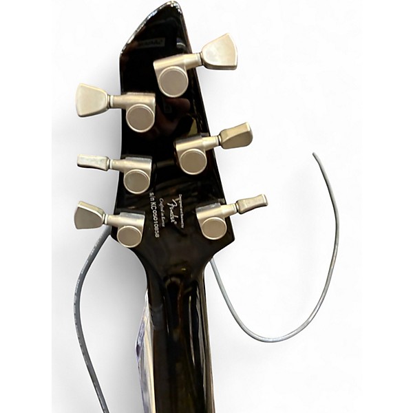 Used 2005 Squier Master Series Esprit Gloss Black Solid Body Electric Guitar