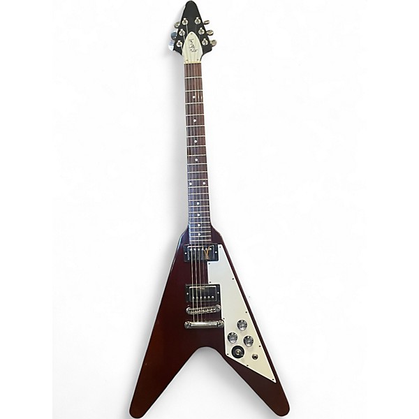 Used Gibson Flying V Aged Cherry Solid Body Electric Guitar