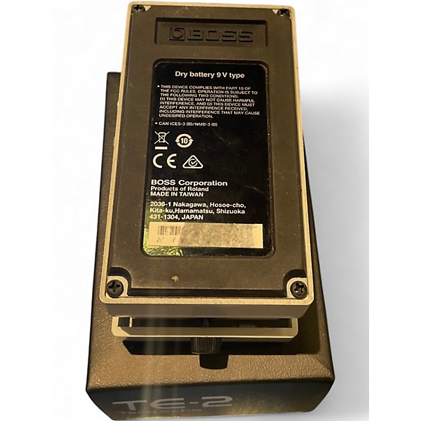 Used BOSS TE2 Tera Echo Effect Pedal