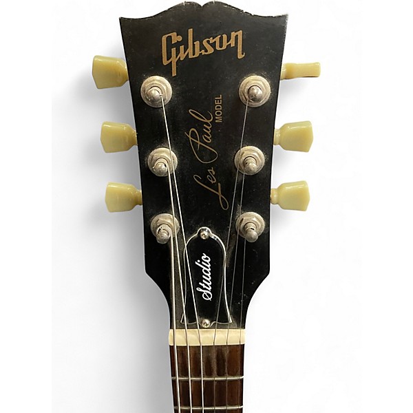 Used Gibson Les Paul Studio Faded Mahogany Solid Body Electric Guitar