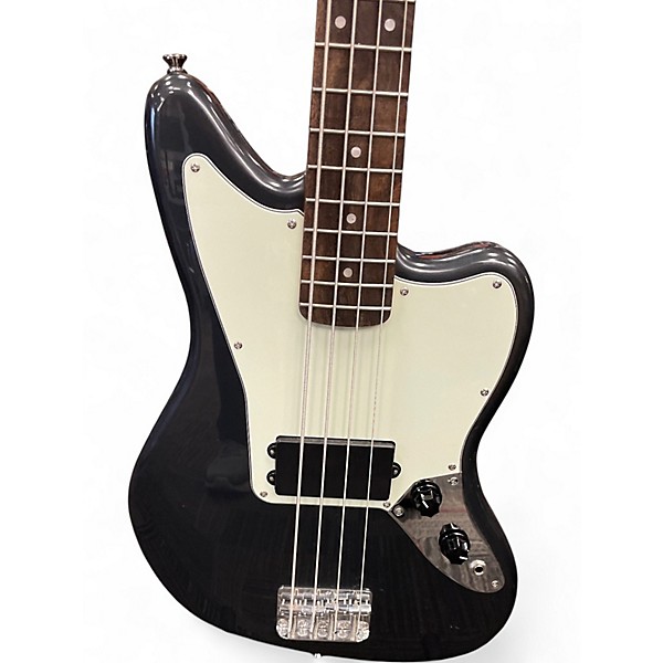 Used Squier Affinity Jaguar BASS Gray Electric Bass Guitar