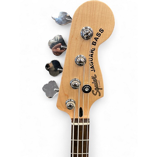 Used Squier Affinity Jaguar BASS Gray Electric Bass Guitar