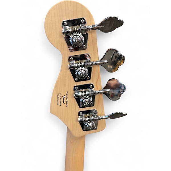 Used Squier Affinity Jaguar BASS Gray Electric Bass Guitar