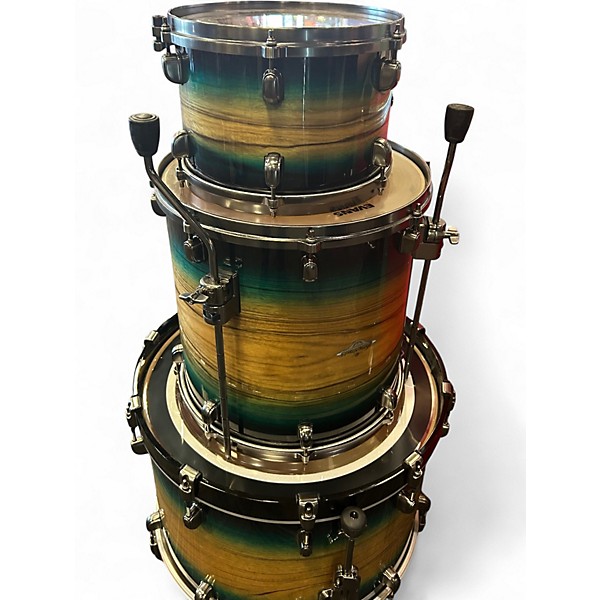 Used TAMA 3 Piece Starclassic PACIFIC WALNUT Drum Kit