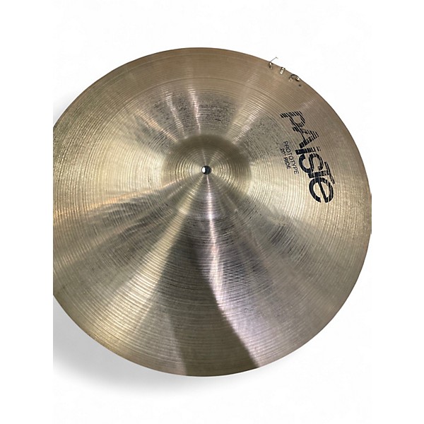 Used Paiste 20in Prototype Ride Cymbal
