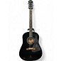 Used Epiphone AJ10 Black Acoustic Guitar thumbnail