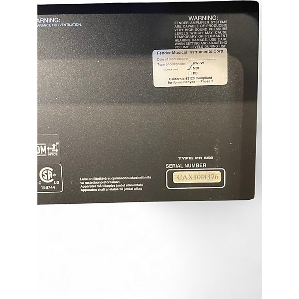 Used Fender Frontman 212R 100W 2x12 Guitar Combo Amp