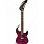 Used Kramer Striker Figuered HSS  Transparent Purple Solid Body Electric Guitar thumbnail