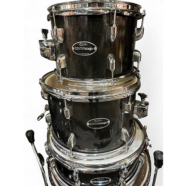 Used PDP by DW 5 Piece Center Stage Black Drum Kit