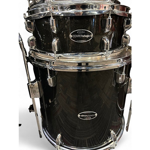 Used PDP by DW 5 Piece Center Stage Black Drum Kit