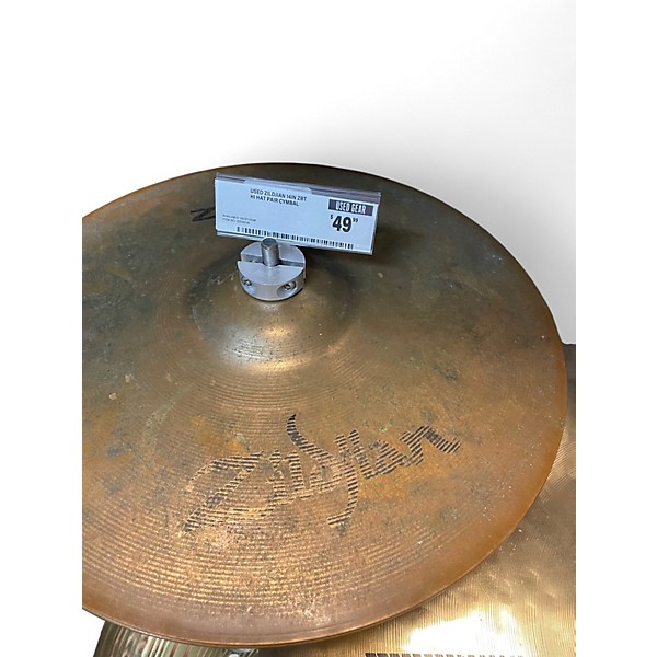 Used Zildjian 14in ZBT Hi Hat Pair Cymbal
