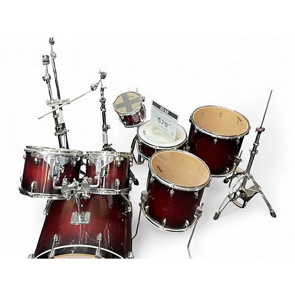 Used Gretsch Drums 7 Piece Catalina Maple TOBACCO FADE Drum Kit