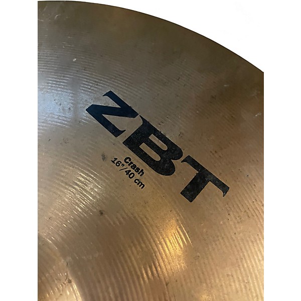 Used Zildjian 16in ZBT Crash Cymbal