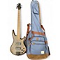 Used Ibanez GSR205 5 String Black walnut satin Electric Bass Guitar thumbnail