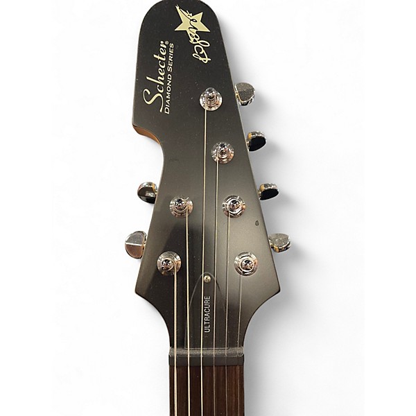 Used Schecter Guitar Research  Ultracure Candy Apple Red Solid Body Electric Guitar