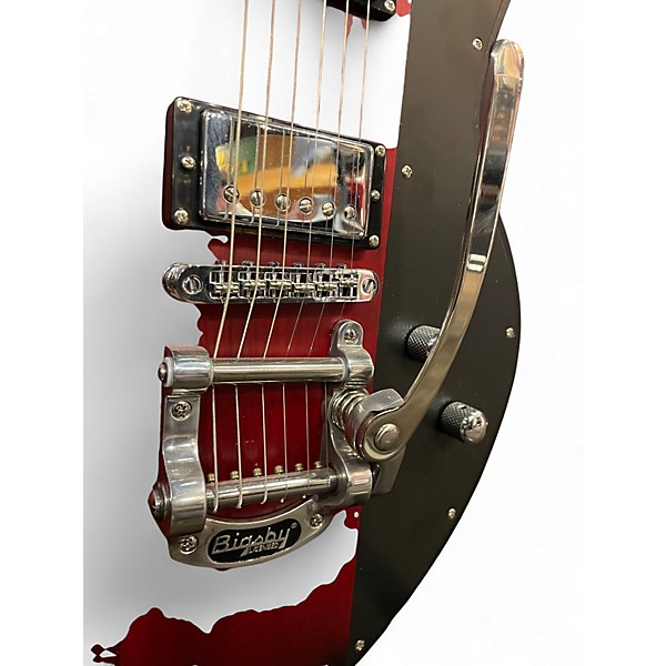 Used Schecter Guitar Research  Ultracure Candy Apple Red Solid Body Electric Guitar