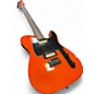 Used Squier AFFINITY TELECASTER HH METALLIC ORANGE Solid Body Electric Guitar