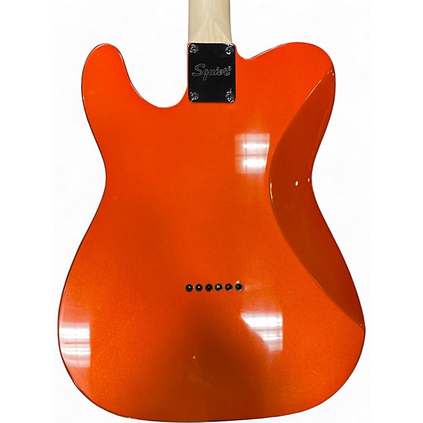 Used Squier AFFINITY TELECASTER HH METALLIC ORANGE Solid Body Electric Guitar