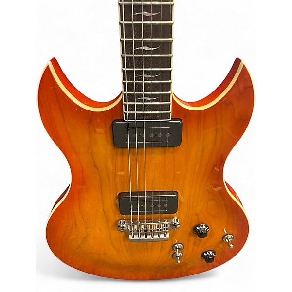 Used VOX SDC55 Orange Solid Body Electric Guitar