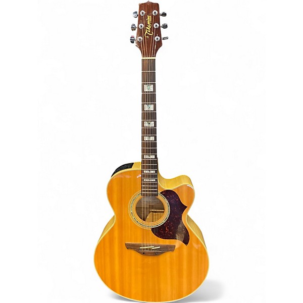 Used Takamine EG523SC Natural Acoustic Electric Guitar