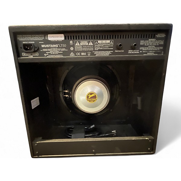 Used Fender Mustang LT50 50W 1x12 Guitar Combo Amp