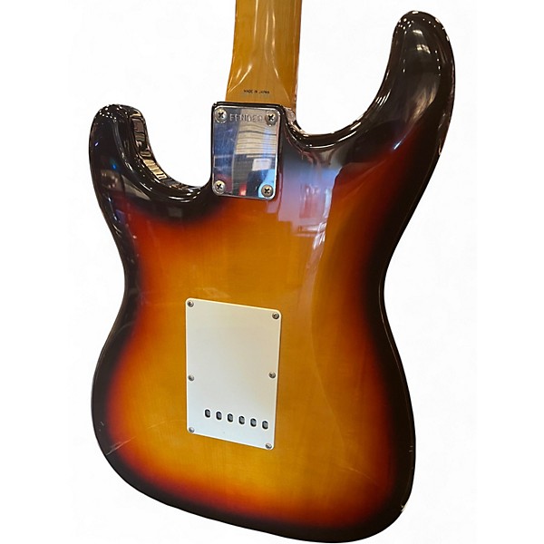 Used 1988 Fender MIJ 62RI Stratocaster 3 Tone Sunburst Solid Body Electric Guitar