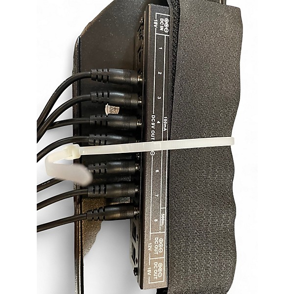 Used Donner DP1 POWER SUPPLY AND BOARD Pedal Board