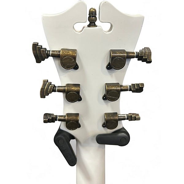 Used D'Angelico dapg200 Pearl White Acoustic Guitar