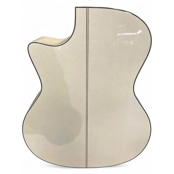 Used D'Angelico dapg200 Pearl White Acoustic Guitar