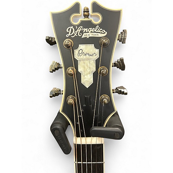Used D'Angelico dapg200 Pearl White Acoustic Guitar