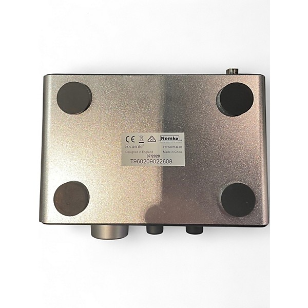 Used Focusrite iTrack Solo Audio Interface