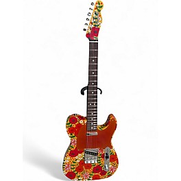 Used Fender Custom Shop Groovy Floral Telecaster NOS Groovy Floral by Sarah Gallenberger Solid Body Electric Guitar