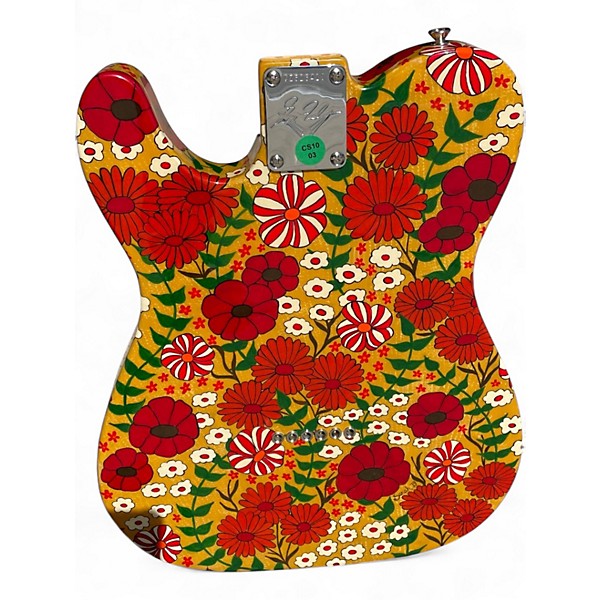 Used Fender Custom Shop Groovy Floral Telecaster NOS Groovy Floral by Sarah Gallenberger Solid Body Electric Guitar