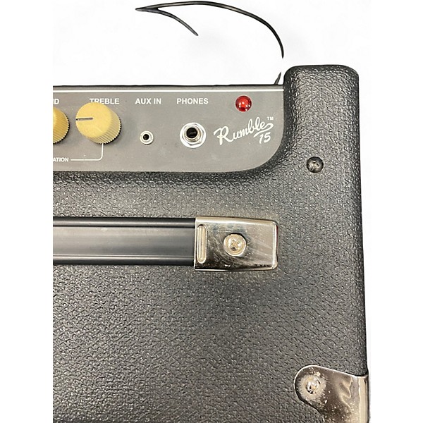 Used Fender Rumble 15 15W 1X8 Bass Combo Amp