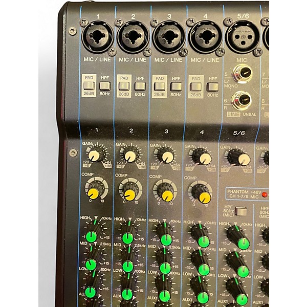 Used Yamaha MG12XU Unpowered Mixer