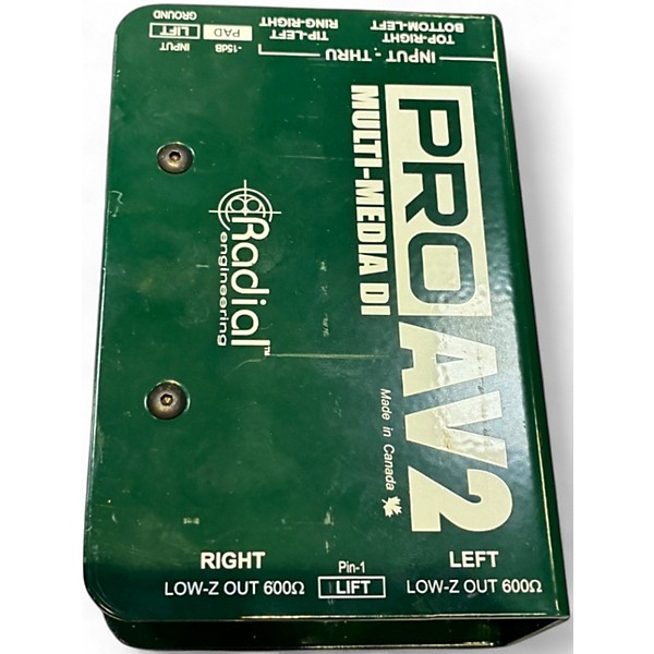 Used Radial Engineering AV2 Direct Box