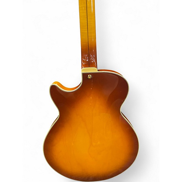 Used D'Angelico excel series ss xt 2 Color Sunburst Hollow Body Electric Guitar