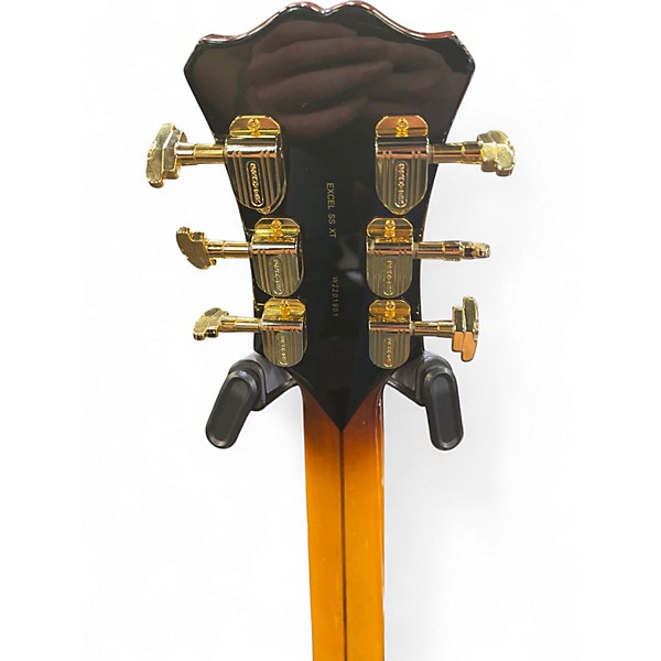 Used D'Angelico excel series ss xt 2 Color Sunburst Hollow Body Electric Guitar
