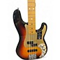 Used Fender American Ultra II Precision Bass 3 Tone Sunburst Electric Bass Guitar