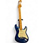 Used Fender American Ultra Stratocaster  Cobra Blue Solid Body Electric Guitar thumbnail