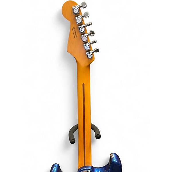 Used Fender American Ultra Stratocaster  Cobra Blue Solid Body Electric Guitar