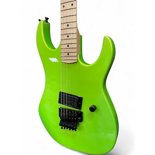 Used B.C. Rich Gunslinger Legacy USA Green Pearl Solid Body Electric Guitar