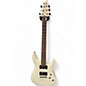 Used Schecter Guitar Research C-6 Deluxe SATIN WHITE Solid Body Electric Guitar thumbnail